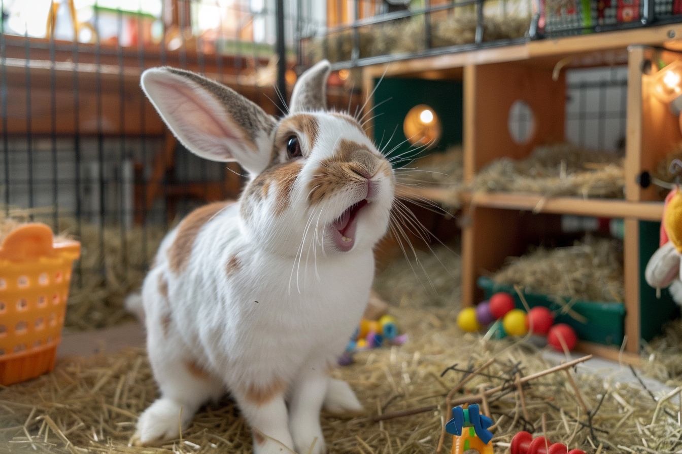 Comment empêcher votre lapin de gratter sa cage ?